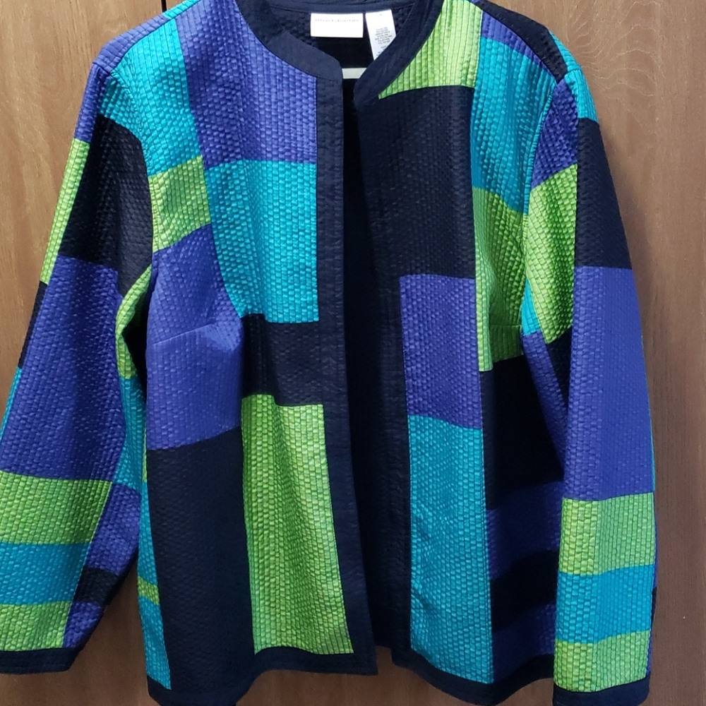 Alfred Dunner color block jacket